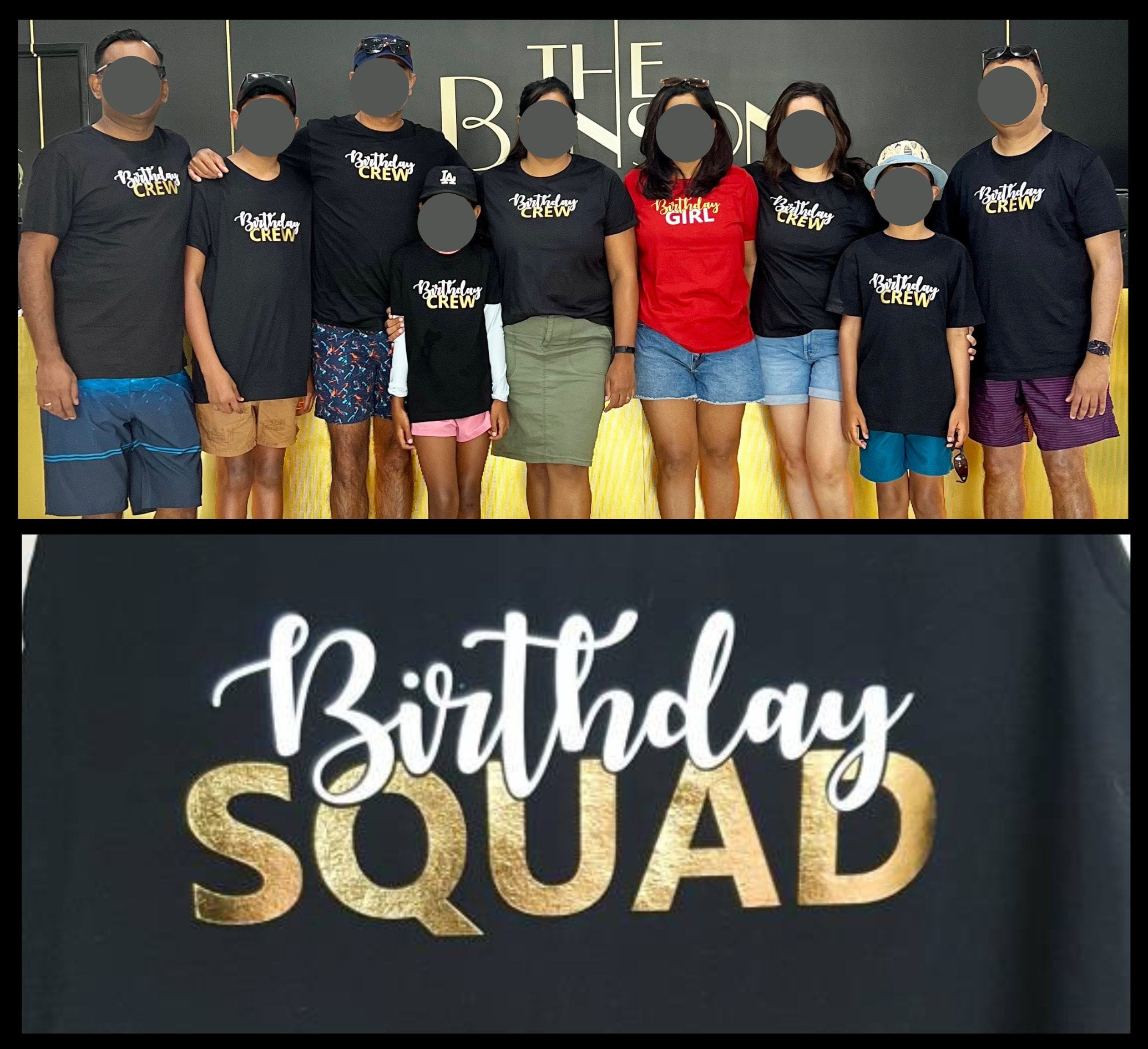 Birthday queen and squad shirts shop